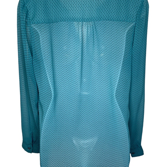 Old Navy blouse Teal Small - Picture 2 of 6